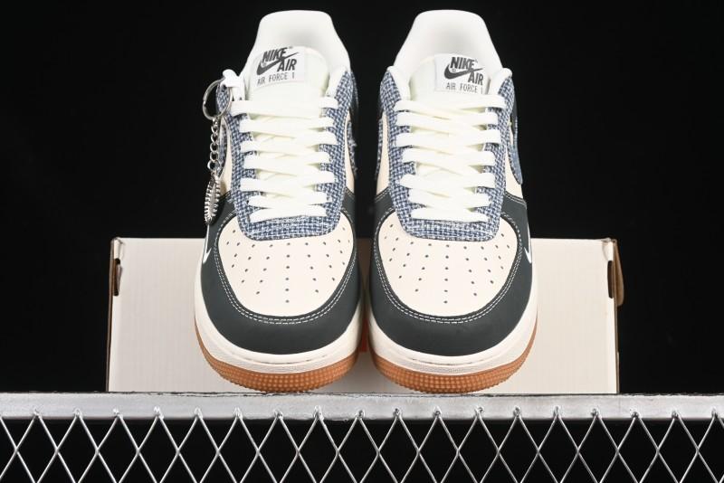 Nike Air Force 1'07 Low Gucci Collaboration Floral Pattern Rubber Sole Casual Sneakers - DF0188-058