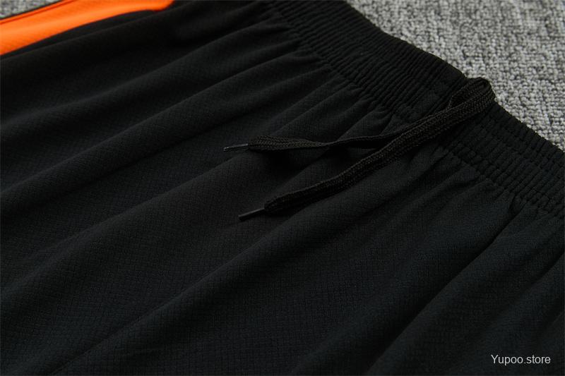 26/27 Netherlands Home Orange Short Sleeve + Soccer Shorts