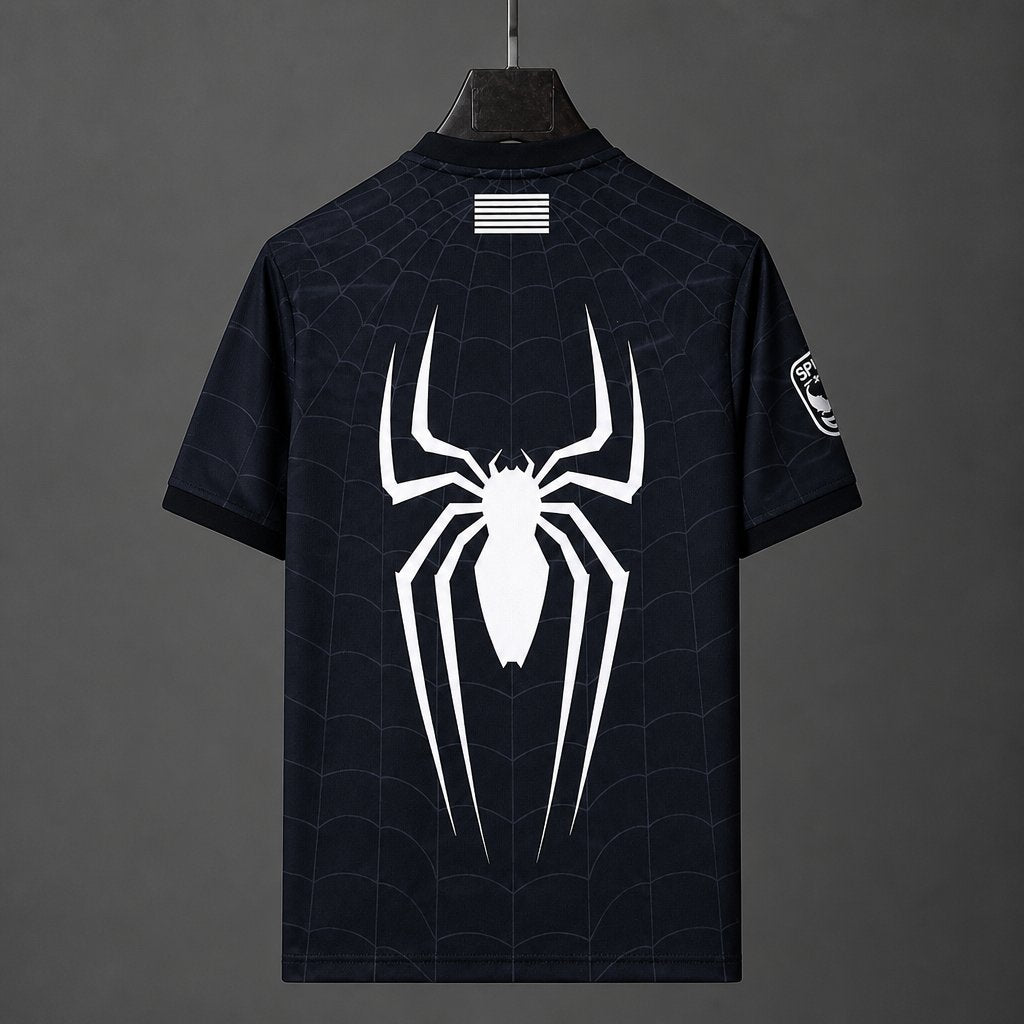 26/27 Barcelona x Spider Black Jersey
