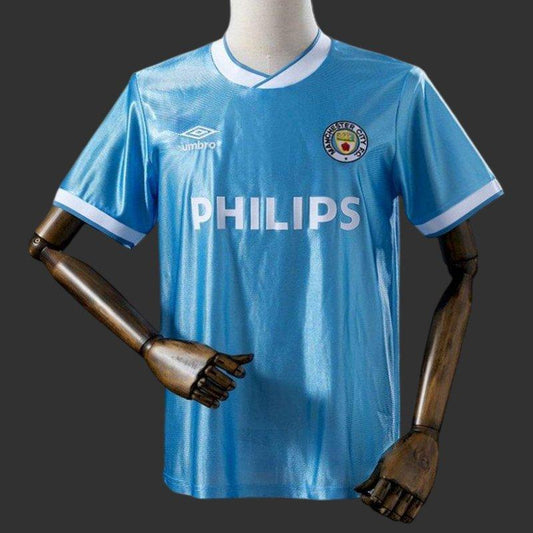1986/87 Retro Manchester City Home Jersey