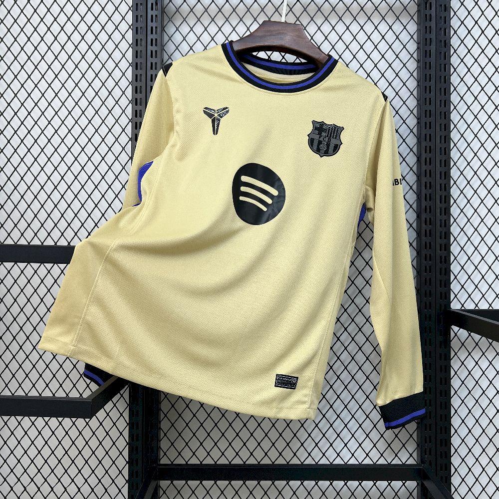 2025/26 Mens Barcelona Away Long Sleeve Jersey