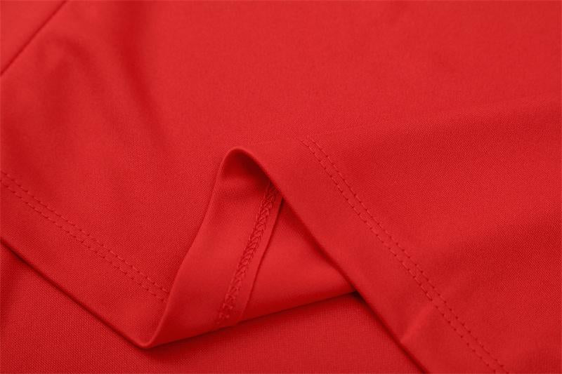Retro 05/06 AC Milan Red Half Zipper Jacket