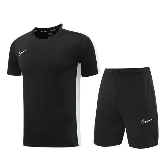 ND02 black shorts suit S-2XL