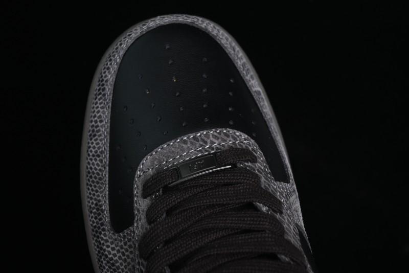 Nike Air Force 1 '07 Low Snake Year Themed Low-Top Casual Sneakers - HF2898-001