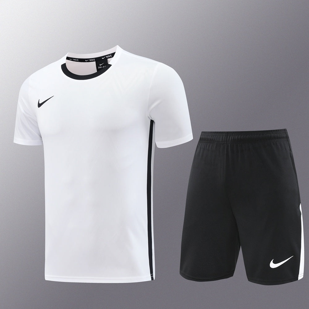 ND06 white shorts suit S-2XL