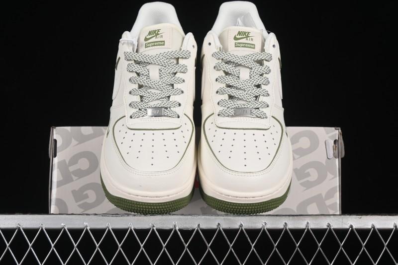 Nike Air Force 1 '07 Low Supreme The North Face Collaboration - Off White Mint Green - XZ1996-527