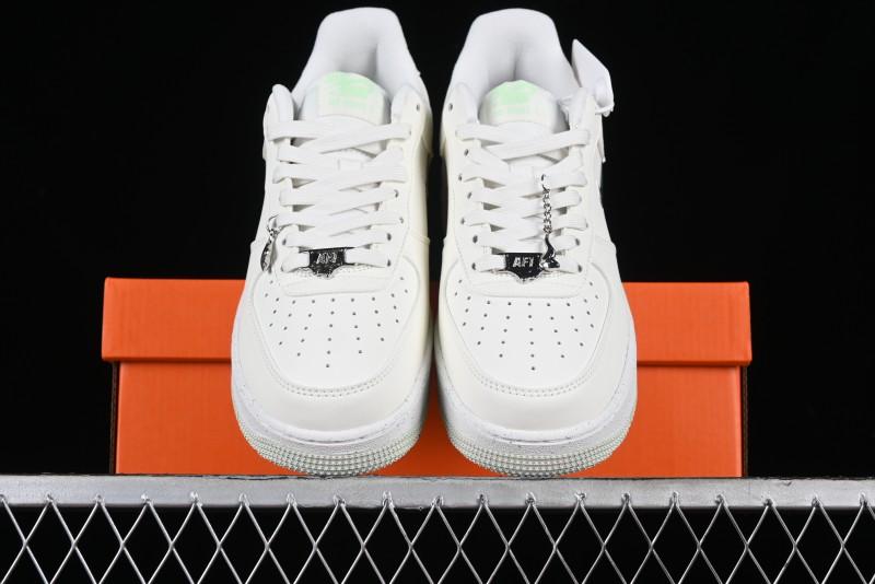 Nike Air Force 1 '07 Low Casual Sneakers with Full-Length Air Cushion - FN8540-100