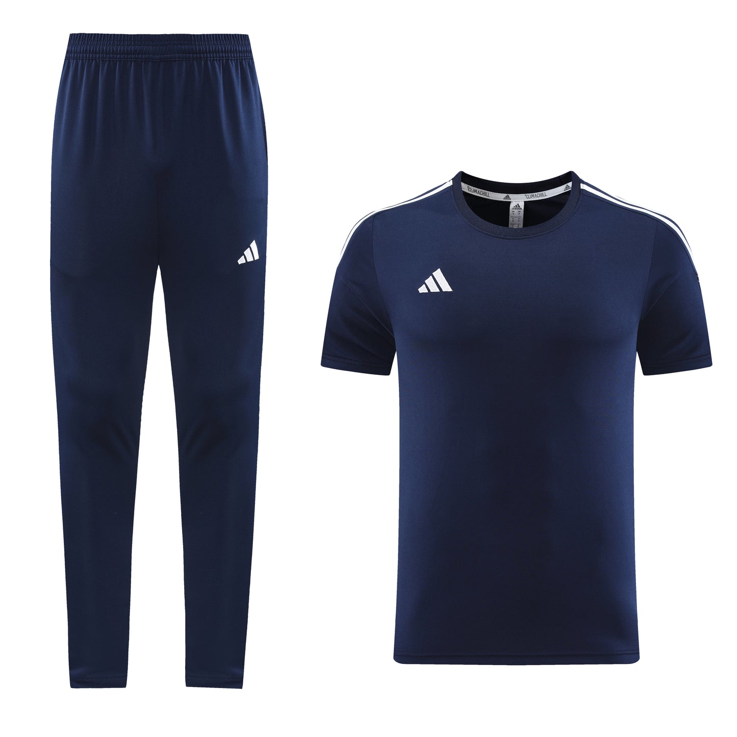 AD02 sapphire blue trousers suit S-2XL