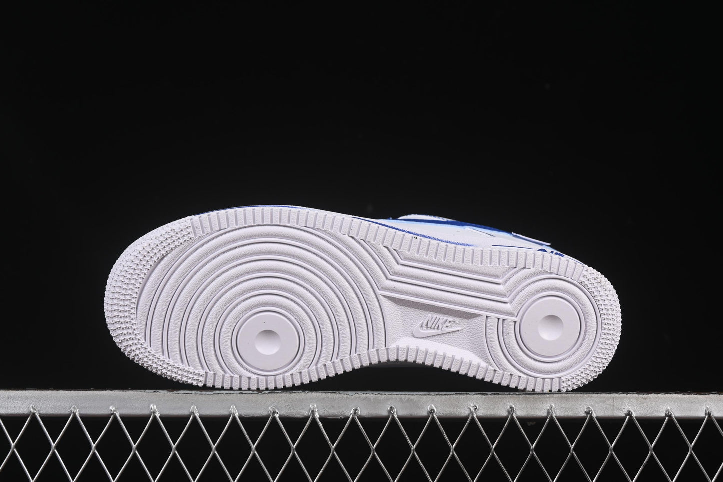 Nike Air Force 1'07 Low Casual Sneakers in Blue Ocean - ZH0316-083