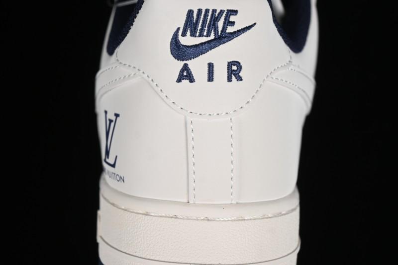 Nike Air Force 1 '07 Low LV Collaboration - Off White Double Swoosh Casual Sneakers - XZ6188-002