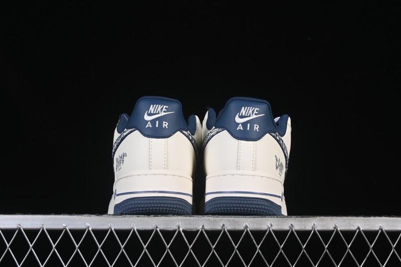 Nike Air Force 1 '07 Low Dior Collaboration Milan Embroidery Low-Top Casual Sneakers - XD2588-608