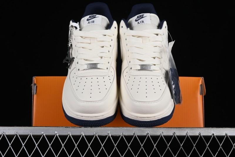 Nike Air Force 1 '07 Low LV Collaboration - Off White Double Swoosh Casual Sneakers - XZ6188-002