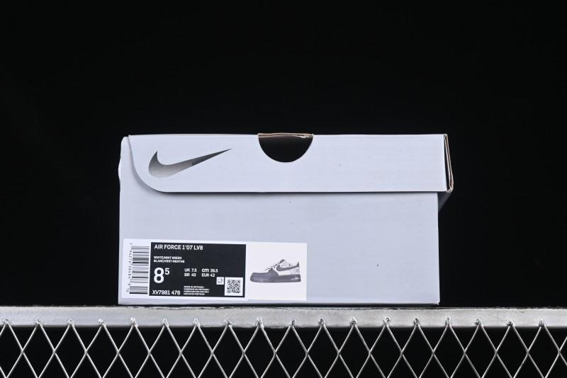 Nike Air Force 1'07 Low Star Graffiti Hand-Painted Casual Sneakers with Full-Length Air Cushion - XV7981-476
