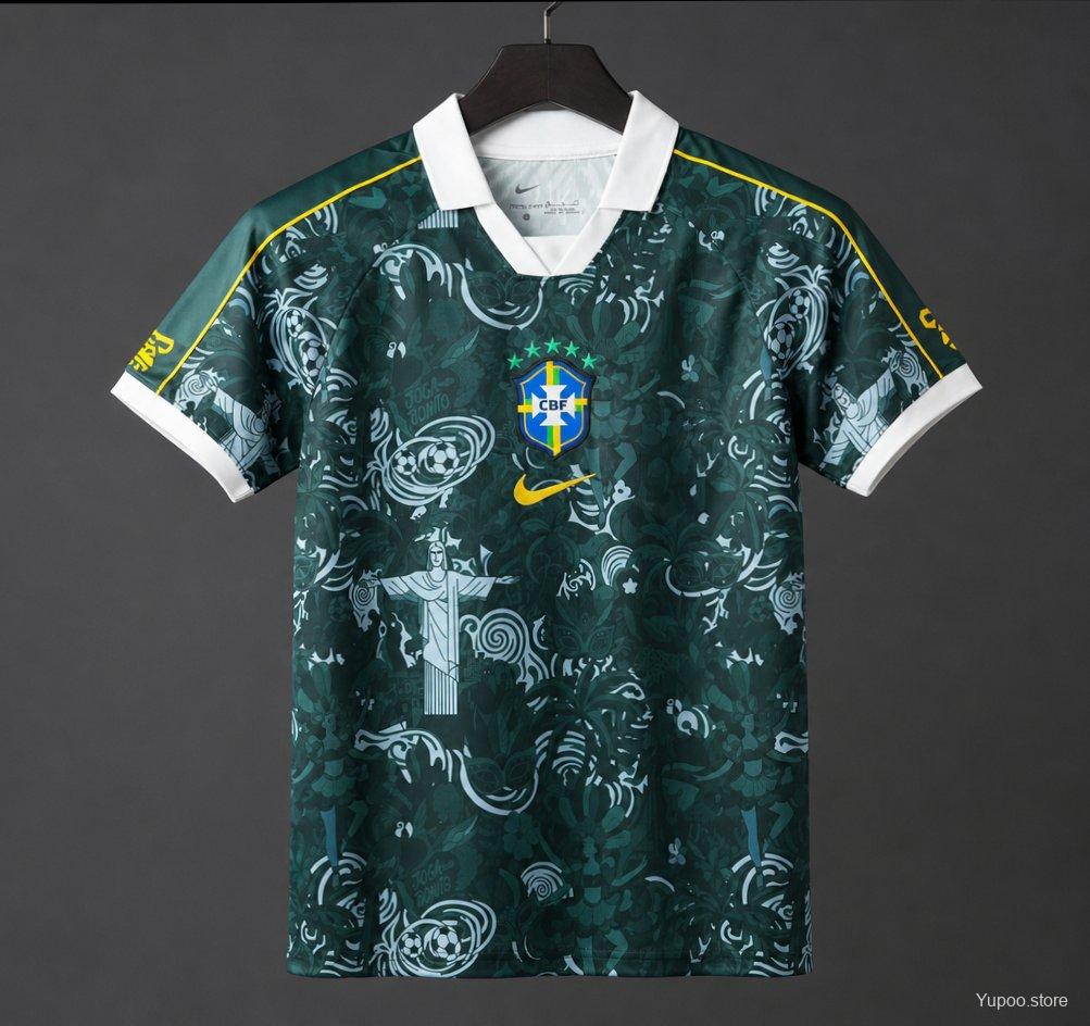 2026 Brazil Jungle Joga Bonito Jersey Limited Edition - Special Green Jersey