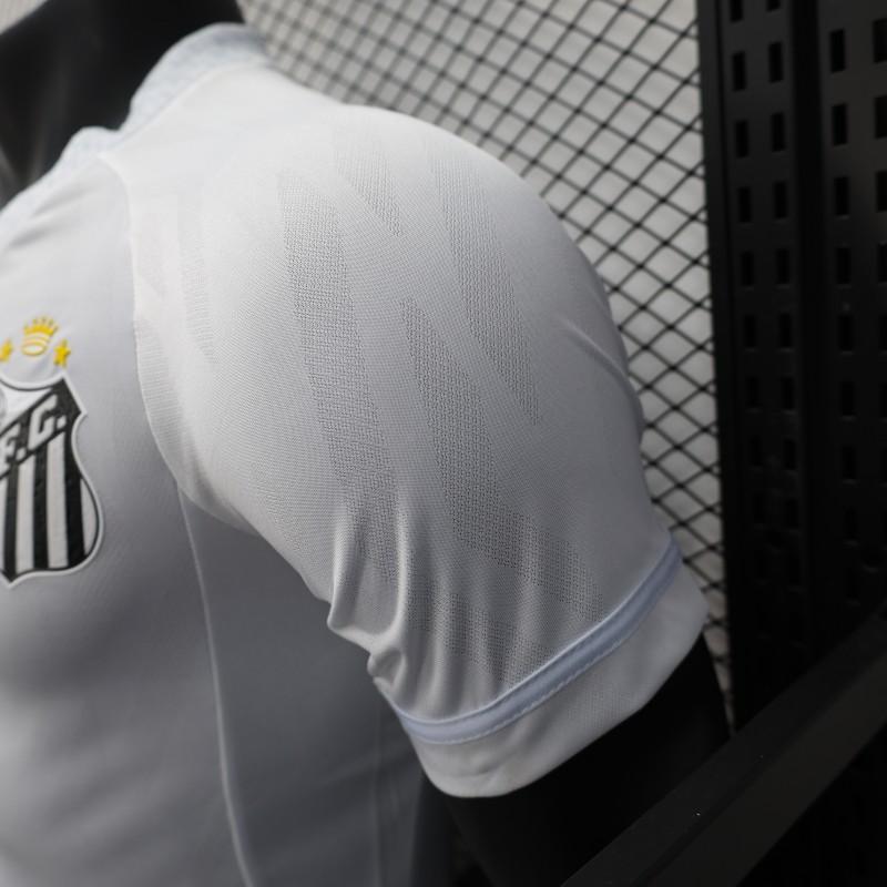 Player Version 25/26 Santos Home Jersey Without Sponsors