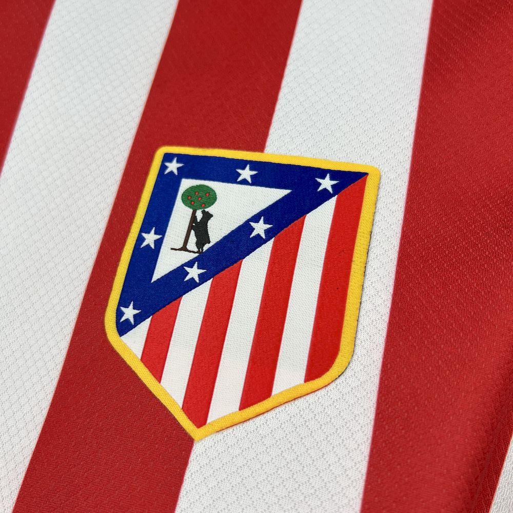 2025/26 Mens Atletico Madrid Home Long Sleeve Jersey