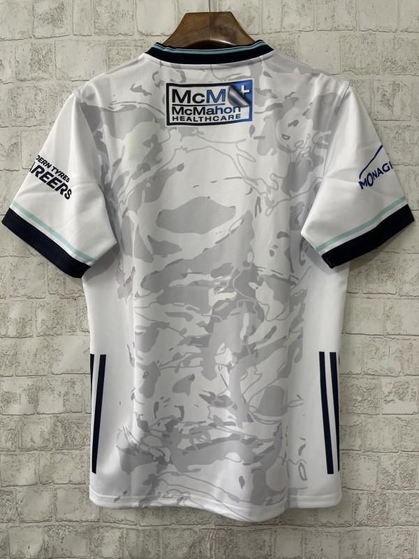 2026 Fermanagh GAA White with Grey Camouflage Pattern Jersey