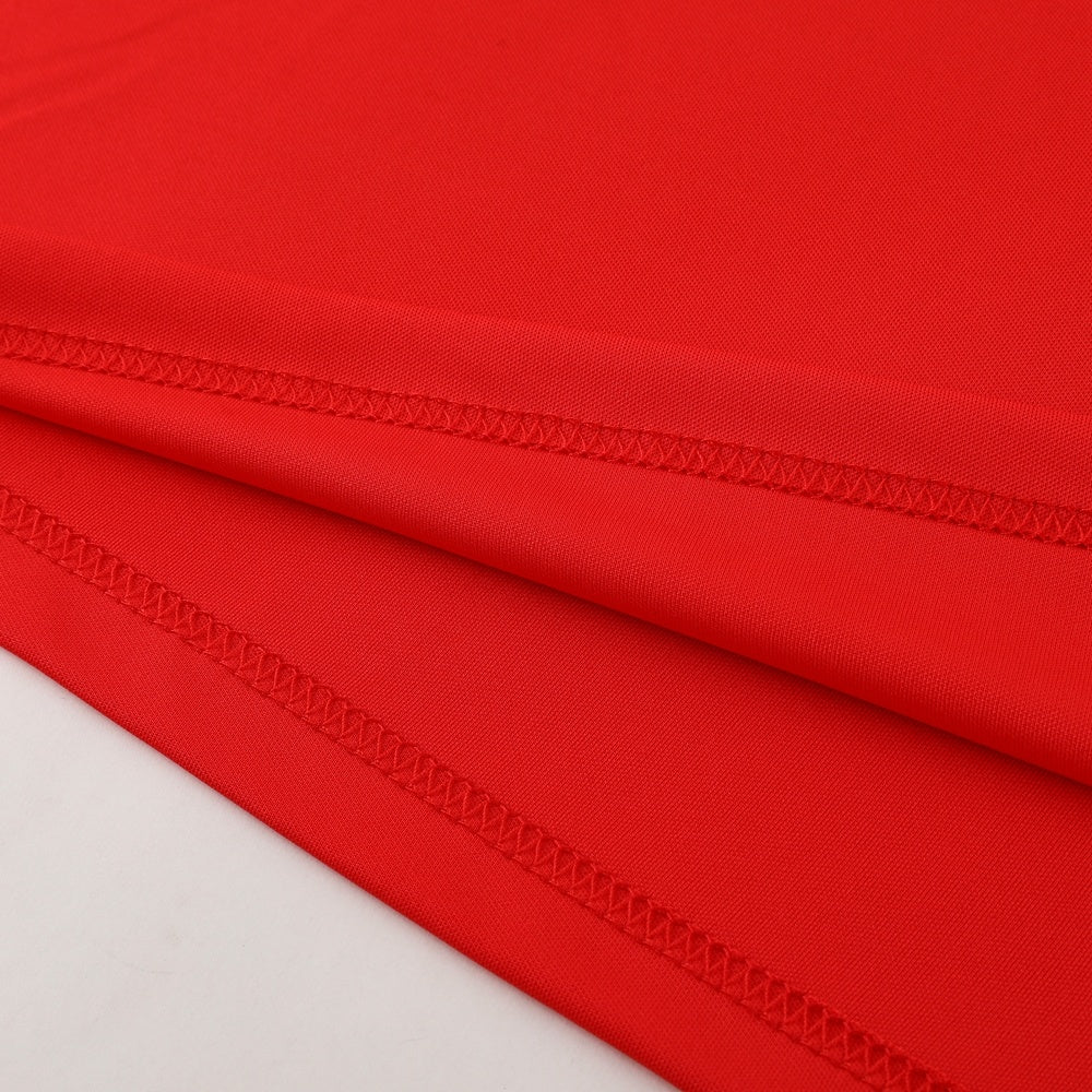 PD02 red trousers suit S-2XL