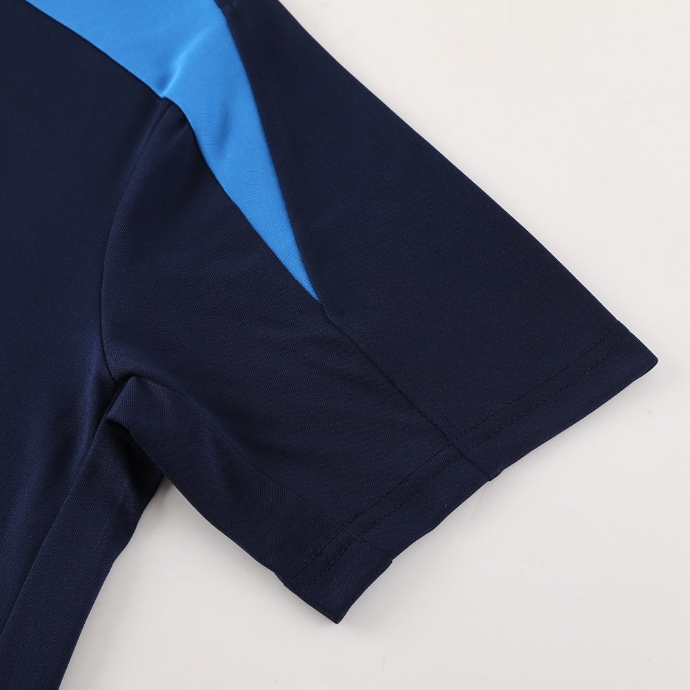 ND05 sapphire blue shorts suit S-2XL
