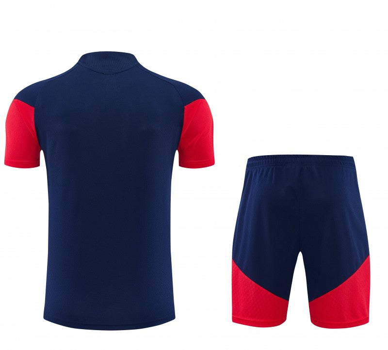 26/27 Arsenal Navy Blue Short Sleeve+Soccer Shorts