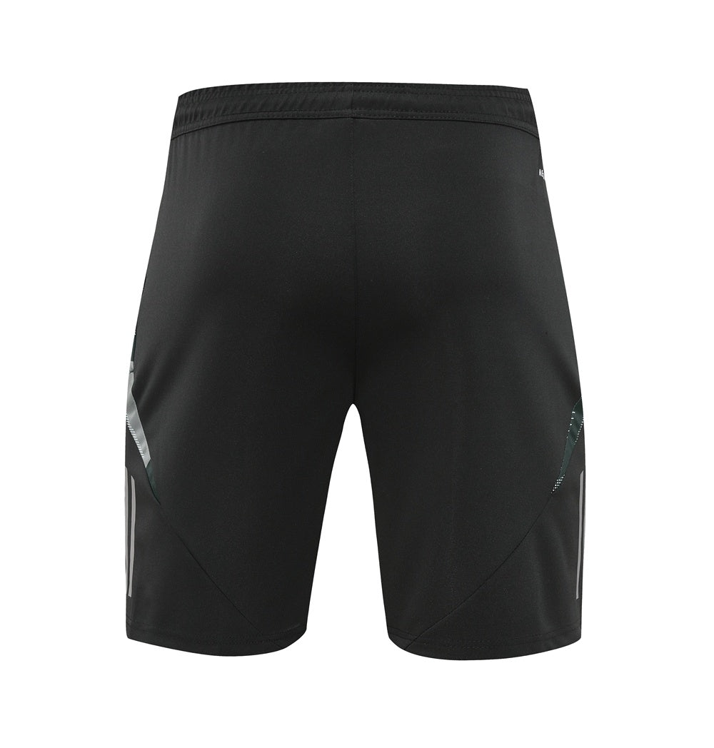 AD08 black shorts suit S-2XL