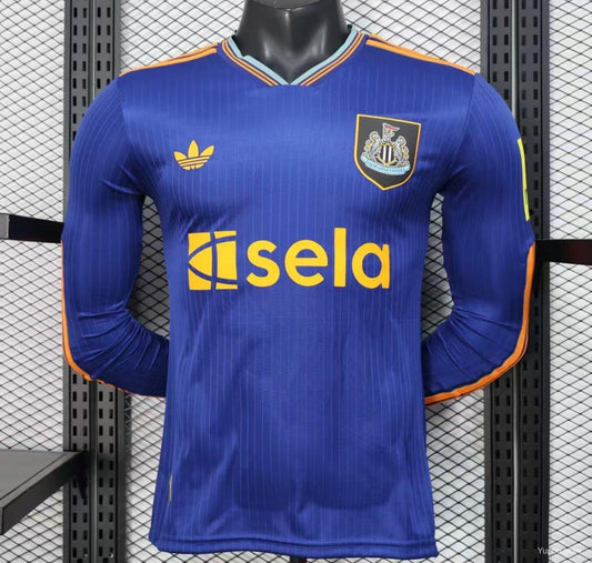 Player Version 25/26 Newcastle United Third Blue Long Sleeve Jersey