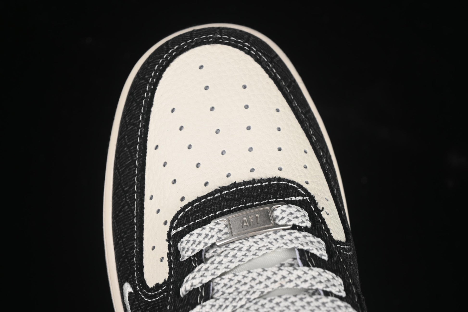 Nike Air Force 1 '07 Low LV Collaboration Denim Black Casual Sneakers - XS1958-550