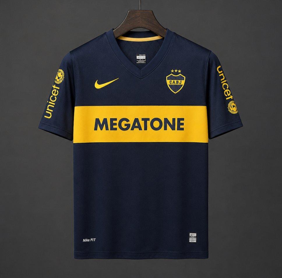Retro 2007/08 Boca Juniors Home Jersey