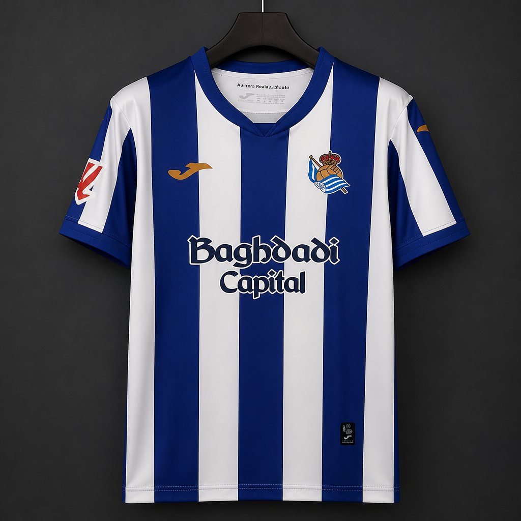 26/27 Real Sociedad home jersey