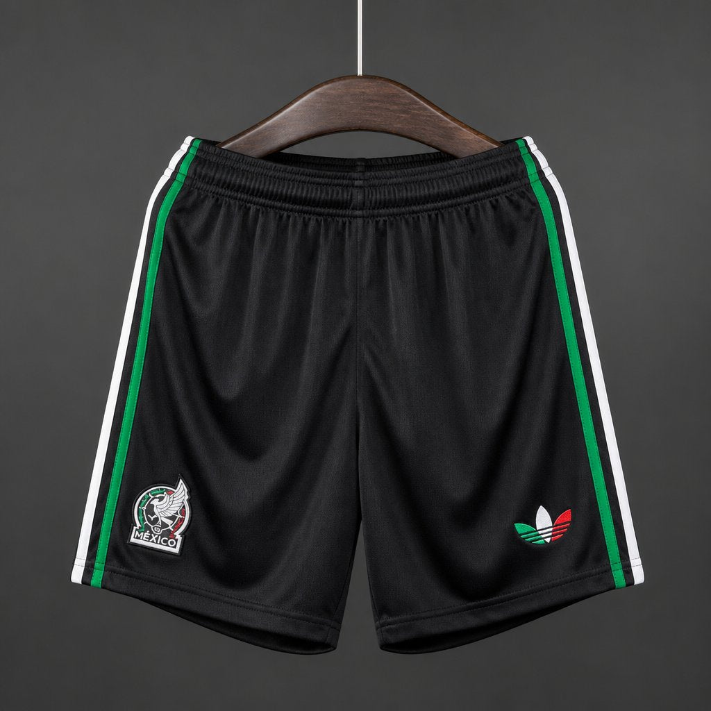 2026 Mexico Third Black Shorts