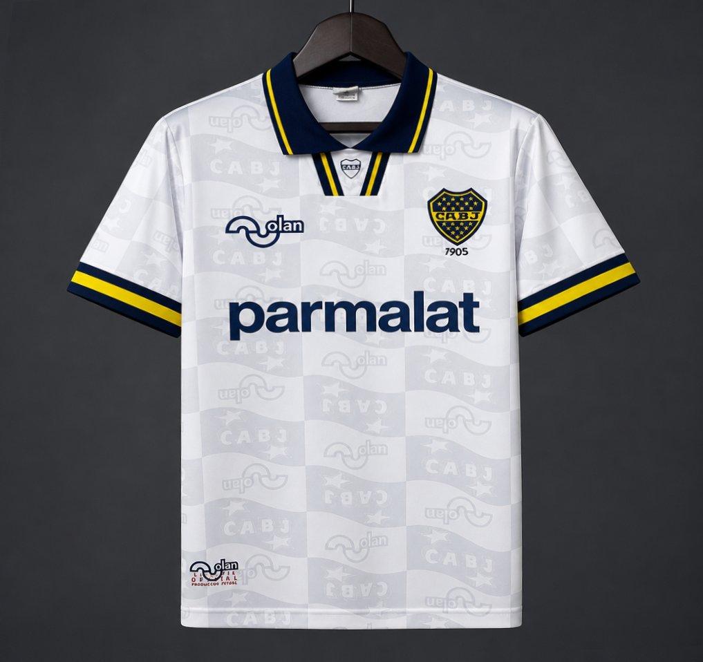 95/96 Retro Boca Juniors Away Jersey