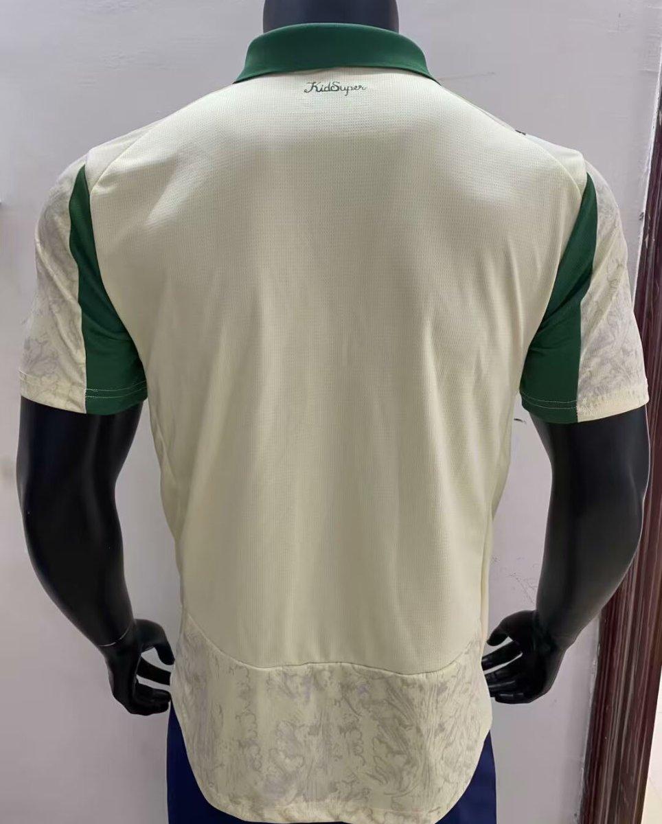 25/26 Palmeiras Off-White with Green Accents Jersey