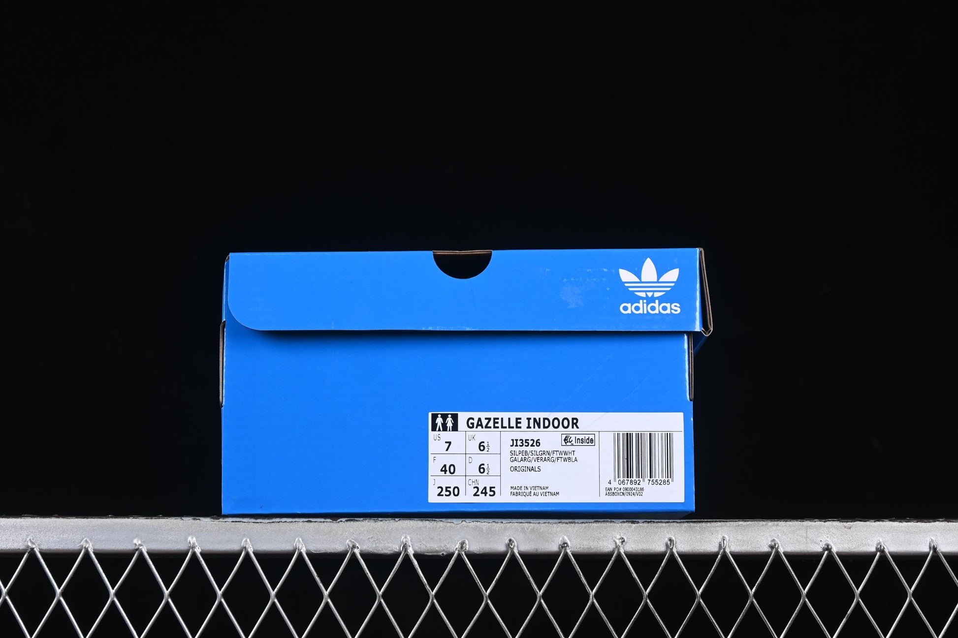 Adidas Originals Gazelle Indoor JI3526 Retro Casual Slip-Resistant Wear-Resistant Low-Top Sneakers - JI3526
