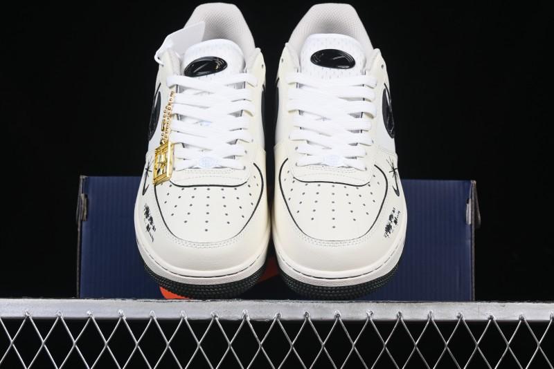 Nike Air Force 1'07 Low "Night Gun Hole" Casual Sneakers - FB1893-999