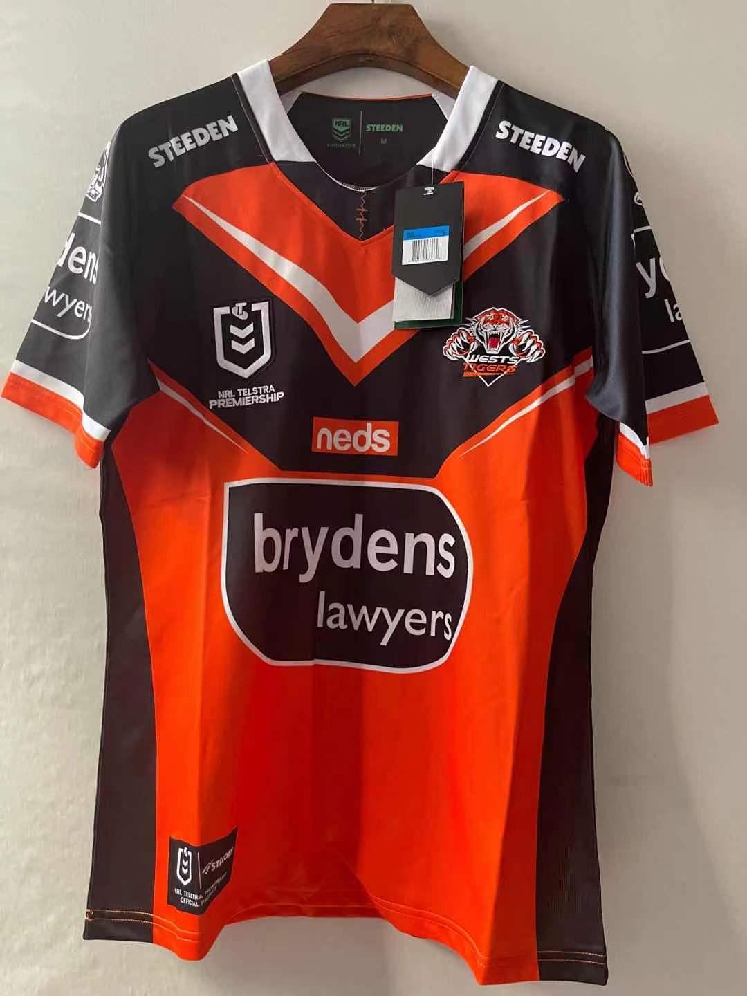 Wests Tigers 2021 Mens Away Rugby Jersey