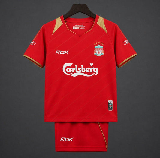 Retro Kids 05/06 Liverpool Home Jersey