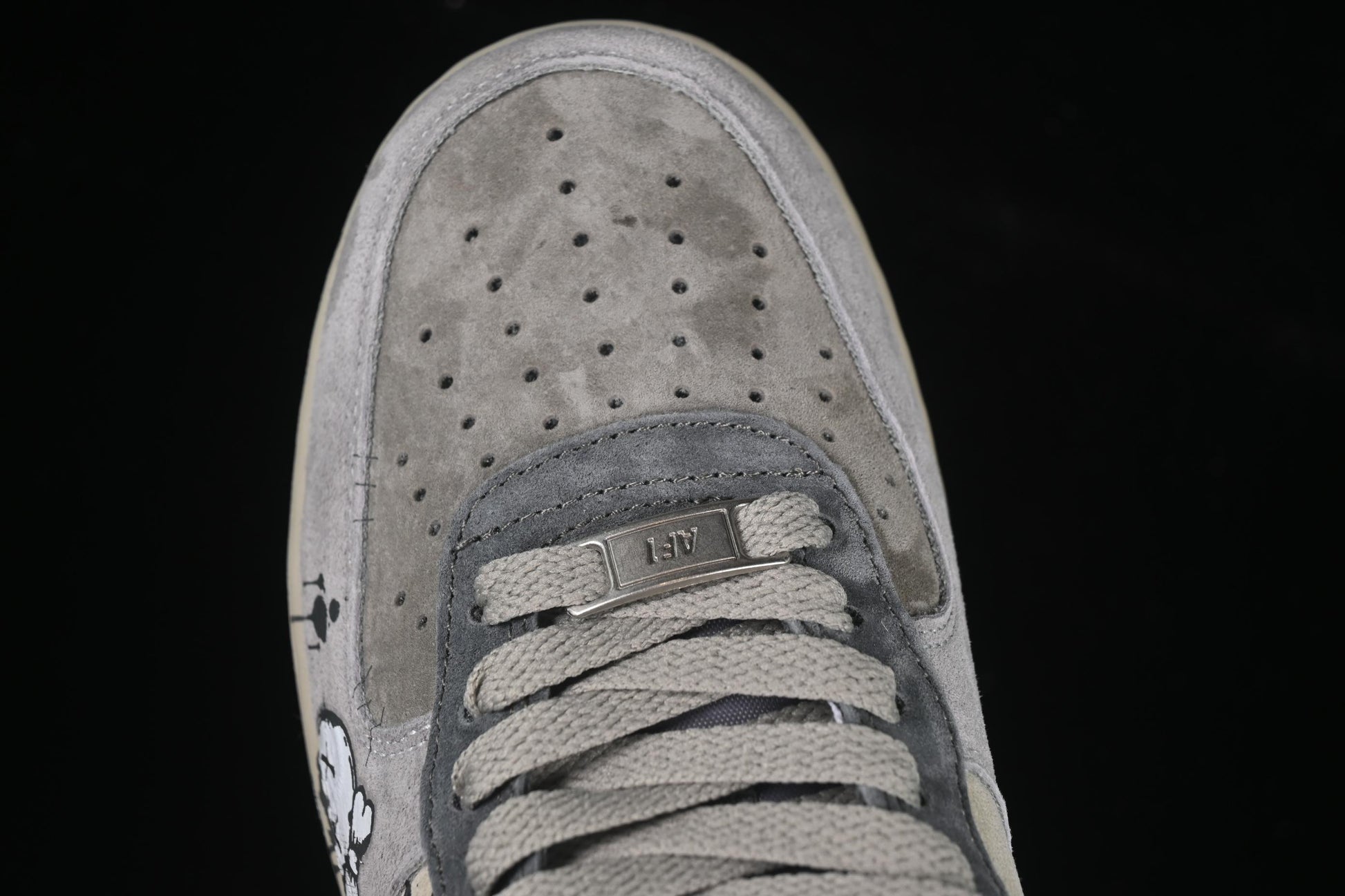 Nike Air Force 1'07 Low Dark Skull Casual Sneakers - YD2425-660