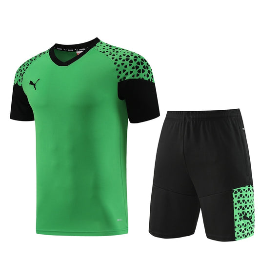 PD02 green shorts suit S-2XL