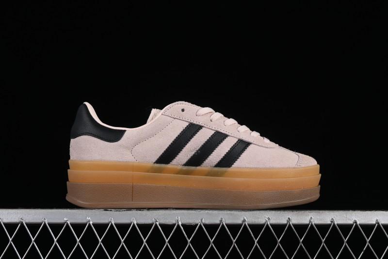 Adidas Originals Gazelle Bold IE0429 Low-Top Sneakers with Thick Sole for Casual Wear, Slip-Resistant and Durable