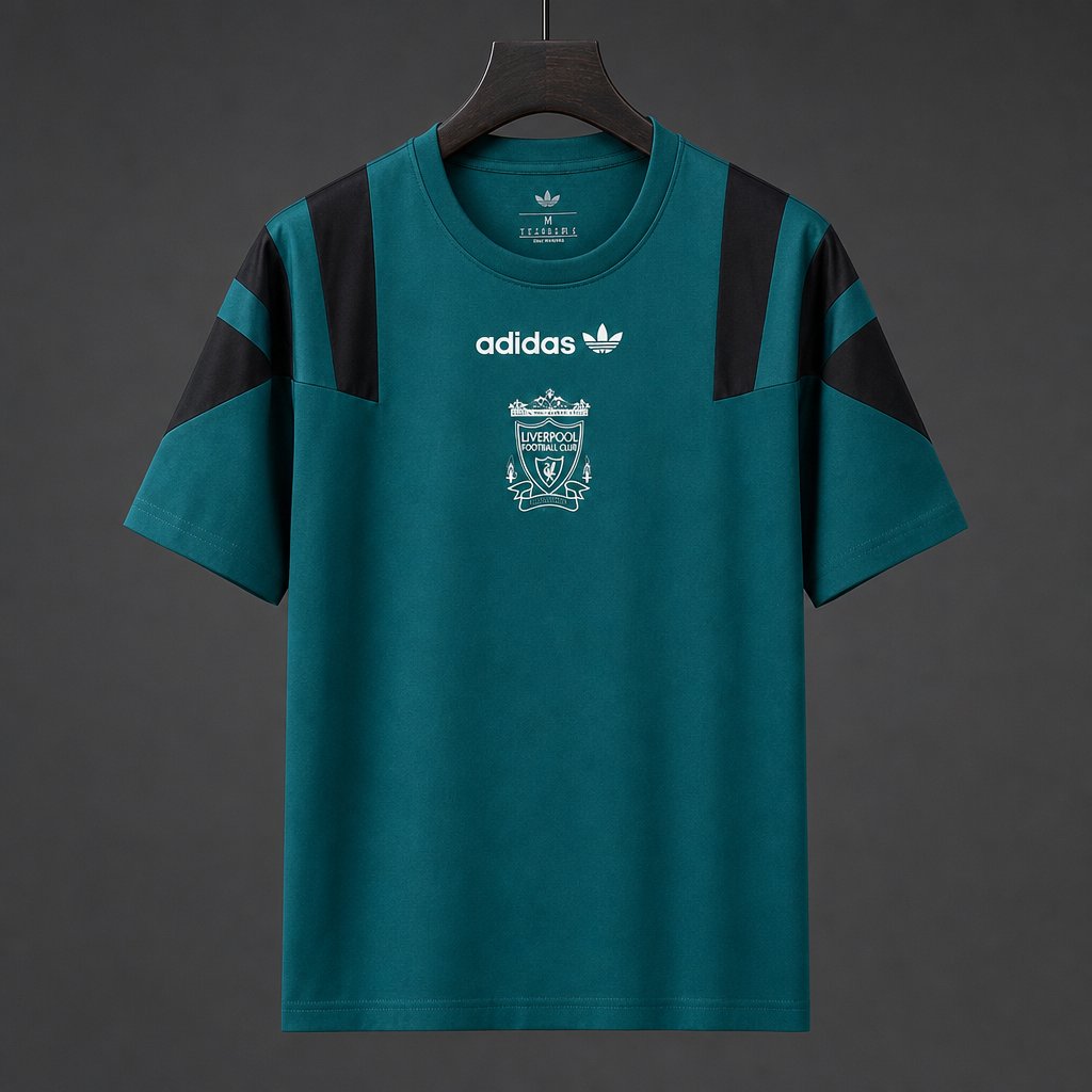 26/27 Liverpool Adidas Originals Retro Special Edition Green Jersey