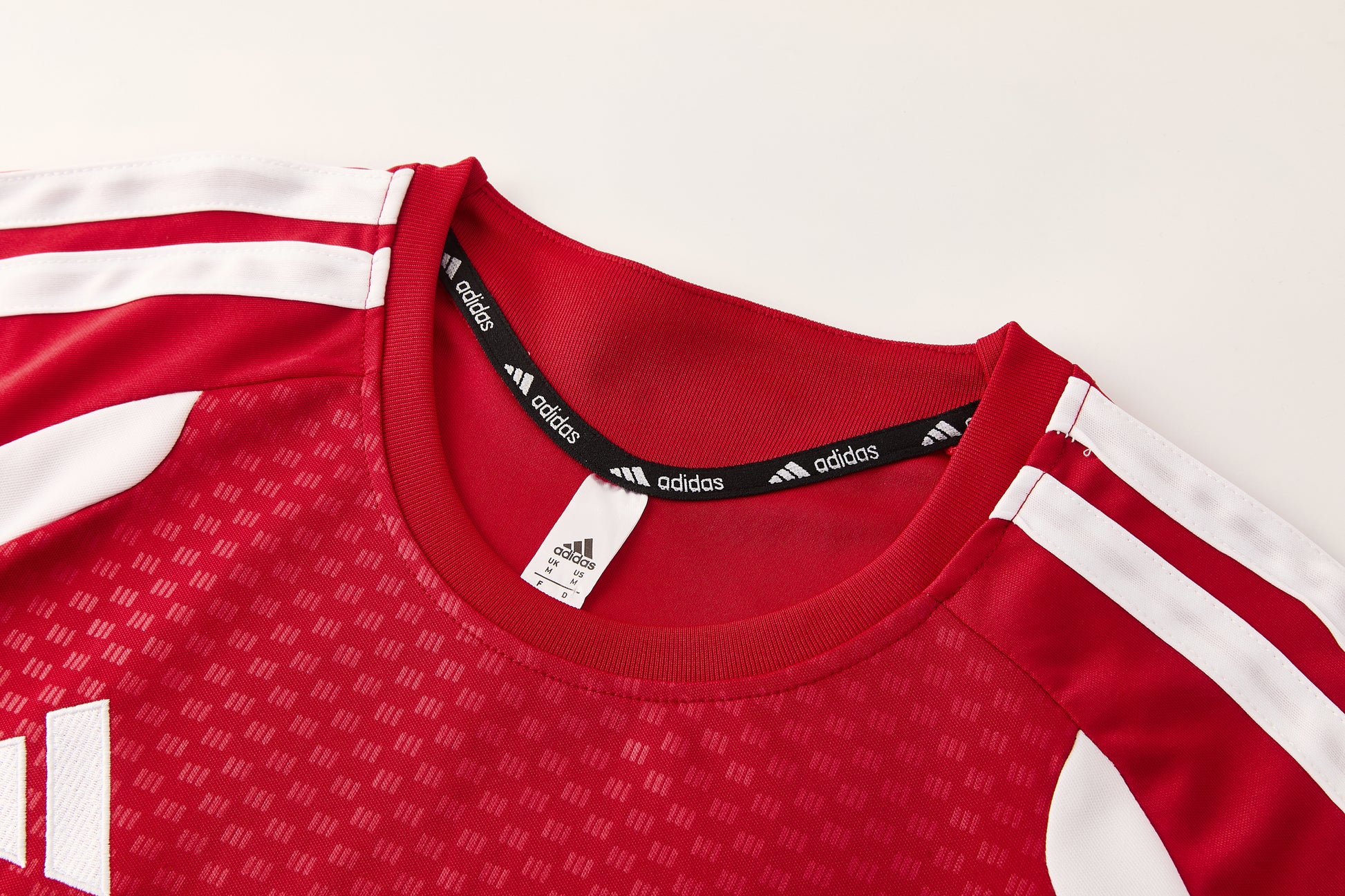 AD12 red short-sleeved suit S-2XL