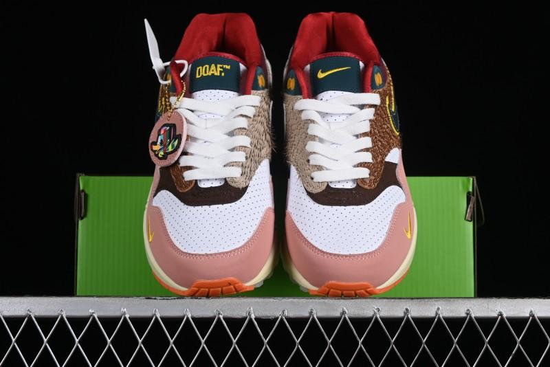 Nike Air Max 1 Retro Running Shoes with Half-Sole Air Cushion - HO2639-100