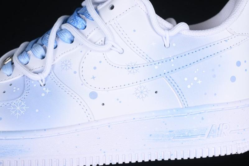 Nike Air Force 1 '07 Low Snow Tie-Dye Casual Sneakers with Lace-Up Closure - ZH0316-057