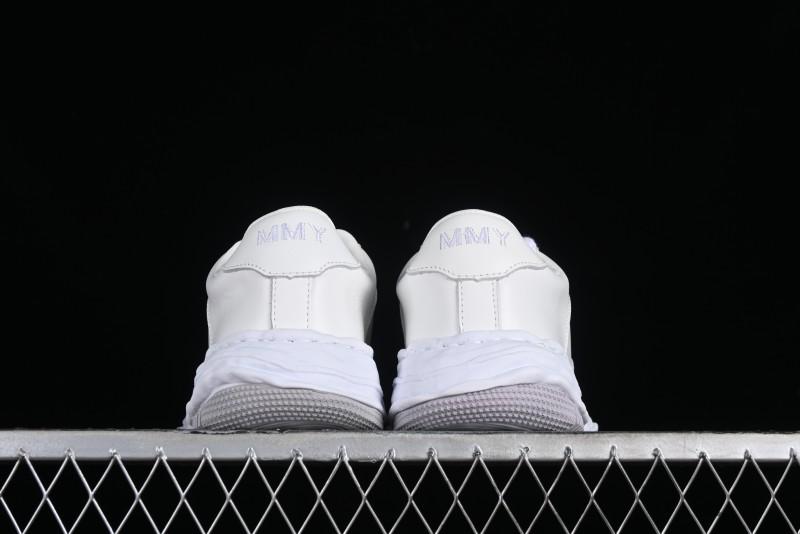 Wayne Original Sole Leather Low Sneaker with Deconstructed Ice Cream Sole - MMY