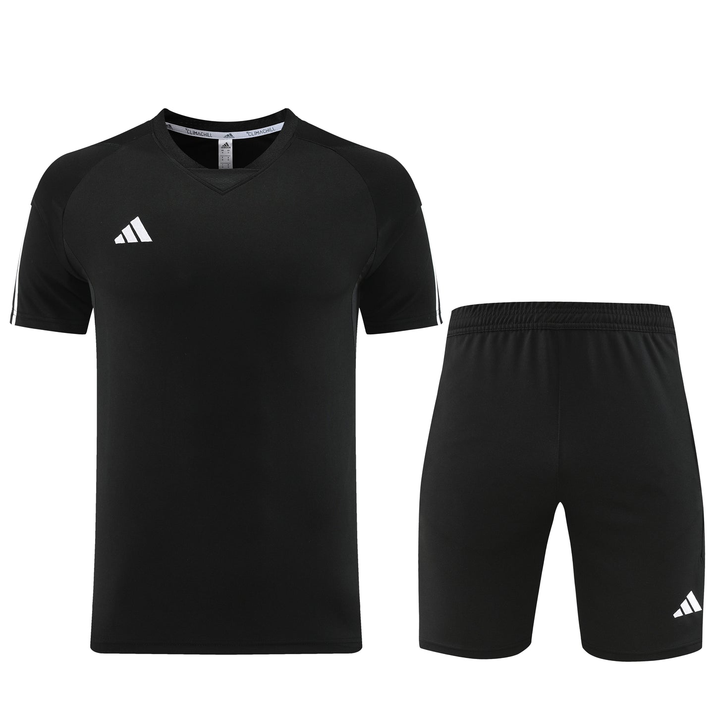 AD03 black shorts suit S-2XL