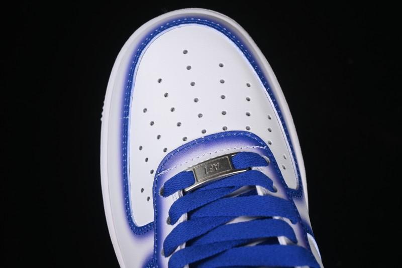 Nike Air Force 1'07 Low Blue Planet Casual Sneakers with Full-Length Air Cushion - ZH0316-079
