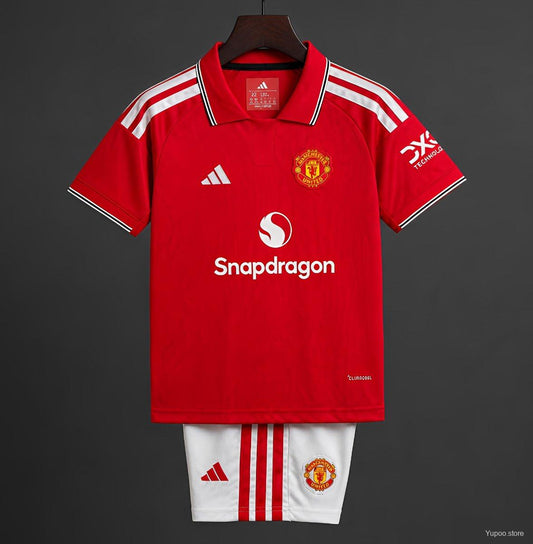 26/27 Kids Manchester United Home Jersey