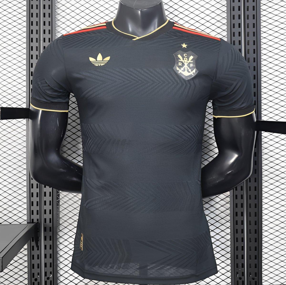 25/26 Player Version  Flamengo Away Black Jersey