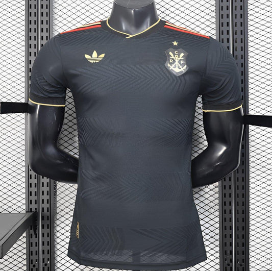 25/26 Player Version  Flamengo Away Black Jersey