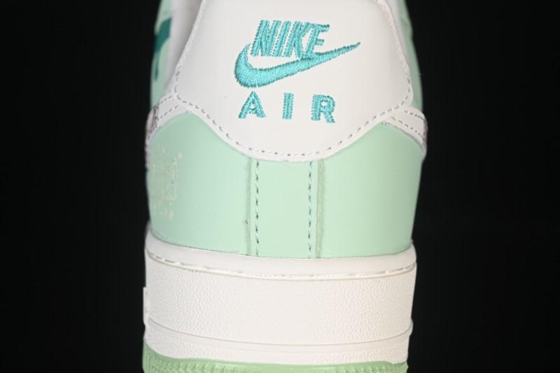 Nike Air Force 1'07 Low Casual Sneakers with Full-Length Air Cushion - KB1688-007